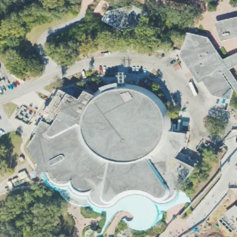 World Nature at EPCOT from above