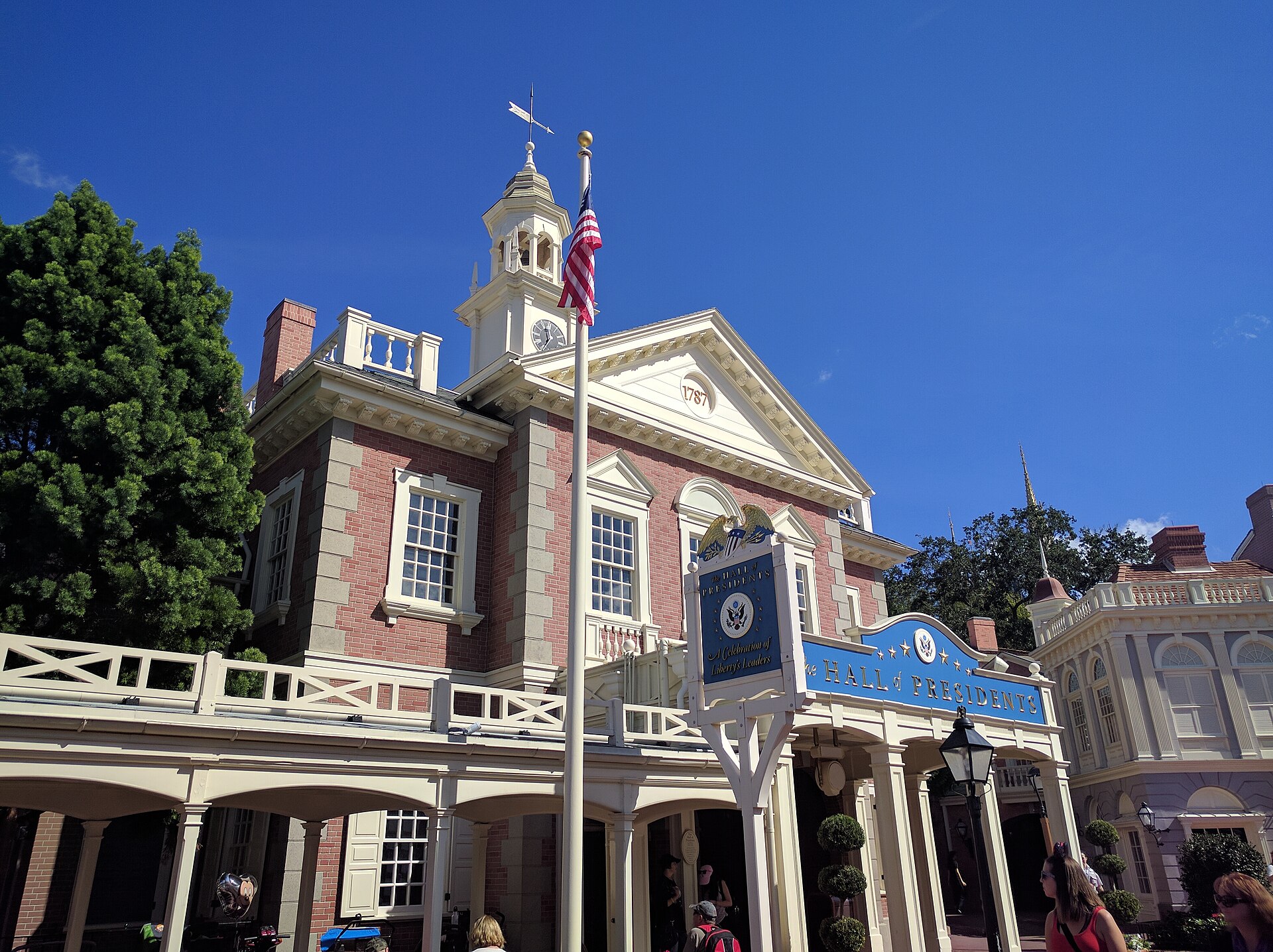 The Hall of Presidents at Magic Kingdom