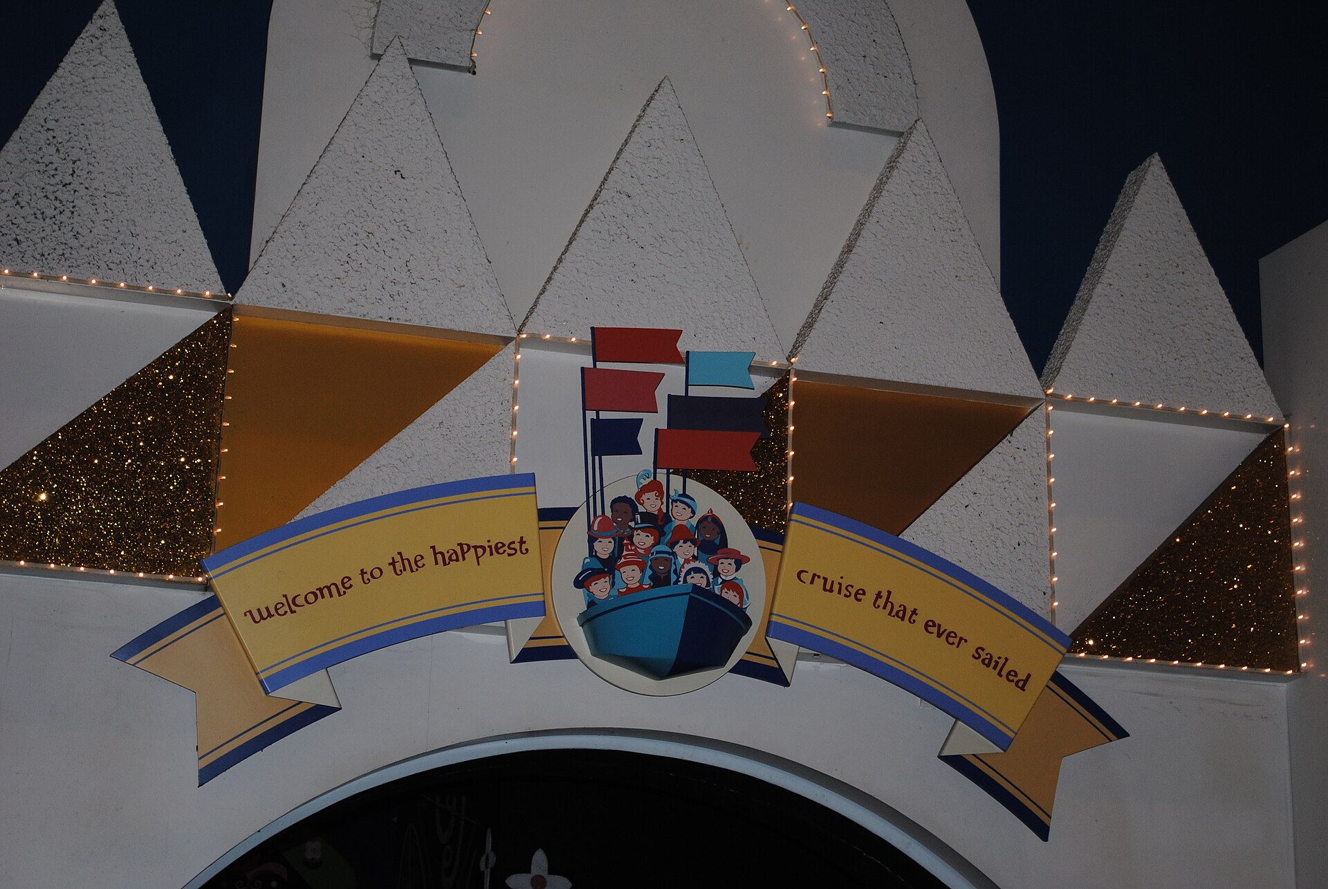 "it's a small world" at Magic Kingdom
