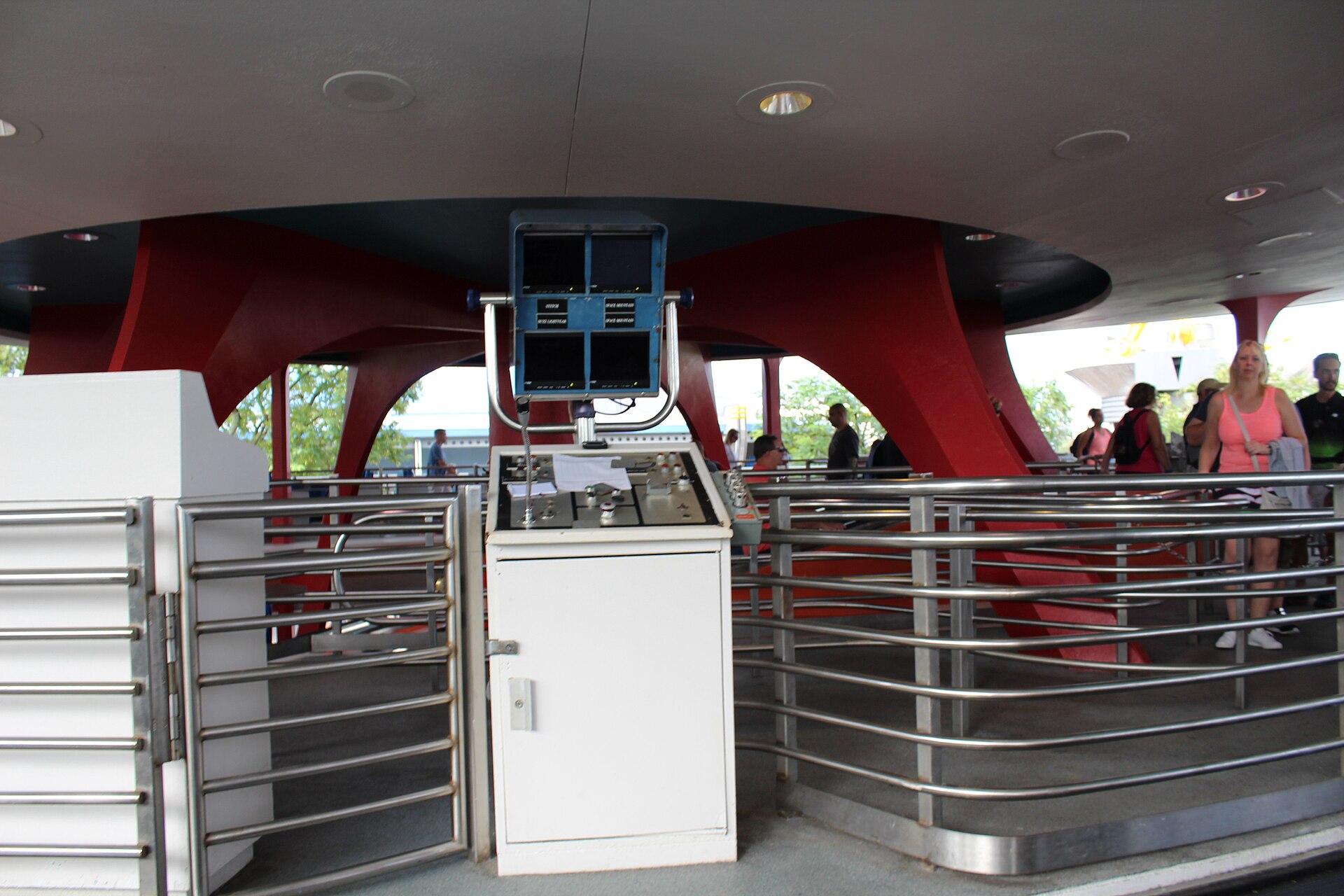 Tomorrowland Transit Authority PeopleMover at Magic Kingdom
